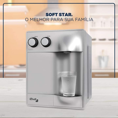 Purificador Soft Everest Star Prata 220v Pronta Entrega !!!