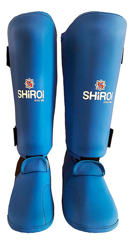 Caneleira Karate Shiroi Oficial Cbk Sh1k Azul