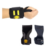 Kit Hand Grip Power Munhequeira Cross Pull Up Funcional Fit
