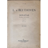 Beethoven: Sonatas Para Piano Casella Ricordi Libro 2 Oferta