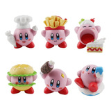 Set Kirby X 6 Chibi Super Kawaii