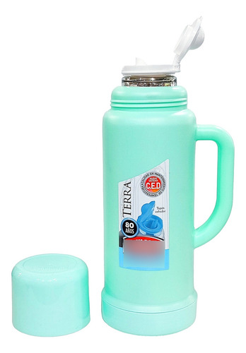 Termo Lumilagro Terra 650ml Interior Vidrio