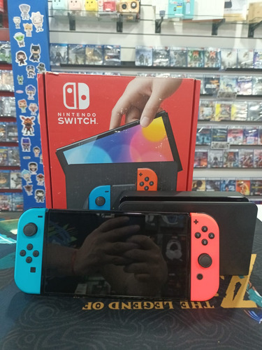 Usada Consola Nintendo Switch Oled 64gb Negra Soy Gamer