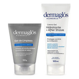 Kit Dermaglós Hombres Rutina Facial Limpieza + Hidratación