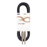 Cable Kwc Super Neon 195 Plug/plug 6m Ergo Negro - Oddity