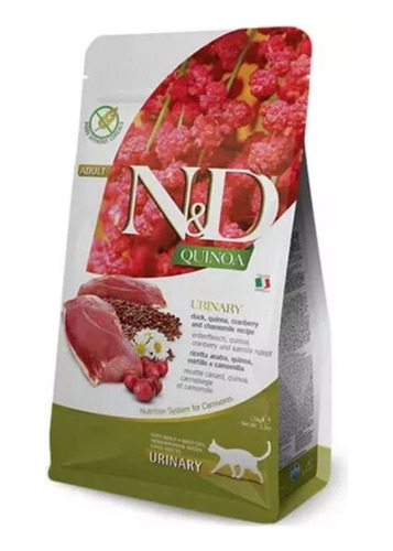 N&d Fel Quinoa Urin Pato 1.5kg