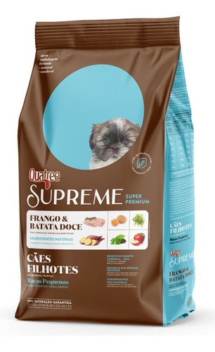 Ração Filhote Quatree Raças Pequenas Supreme 10kg