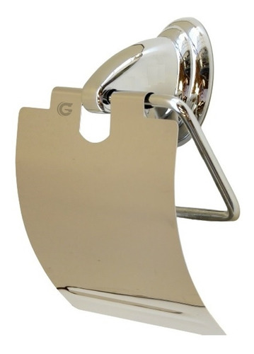 Porta Rollo Para Baño Metalico Cromado