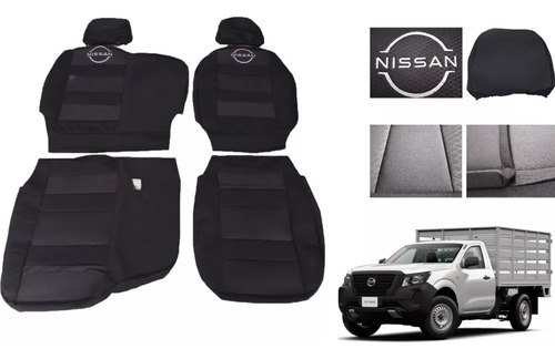 Cubreasientos Nissan Np300 Estaquitas 2017-2022