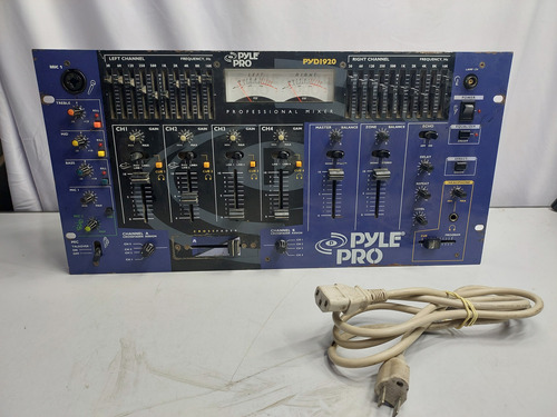 Mixer Profissional 4 Canais Pyle Pro Pydi920