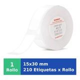 Rollo Etiquetas Papel Para Impresora Niimbot D11 D110 D101