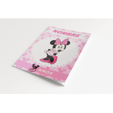 Libro Para Pintar Editable Imprimible De Minnie