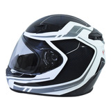 Casco Integral Nova Tek Grey, Certificado Dot, Kromtek