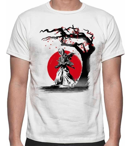 Playera El Samurai Japonés Anime Creativa Mod.759