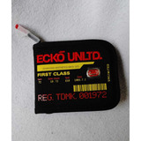 Ecko Unltd Cartera Negra Rojo Y Amarillo Nueva First Class