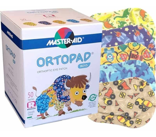 Parche Para Ojo Ortopad Niño, 50/caja (más De 4 Años)