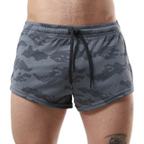 Short Bóxer Ligero Deportivo Estampado Extra Corto Fénix Fit