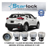 Kit De Seguridad Starlock Nissan Kicks 2020 12x1.25