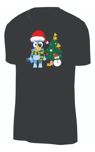 Camisetas Bluey Navidad Disney Junior Adultos Niños