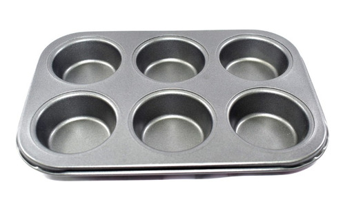 Set De 4 Moldes Para Hornear Cupcake, Aluminio