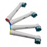 4 Refil Compatível Escova Elétrica Oral B Braun Envio Ráp