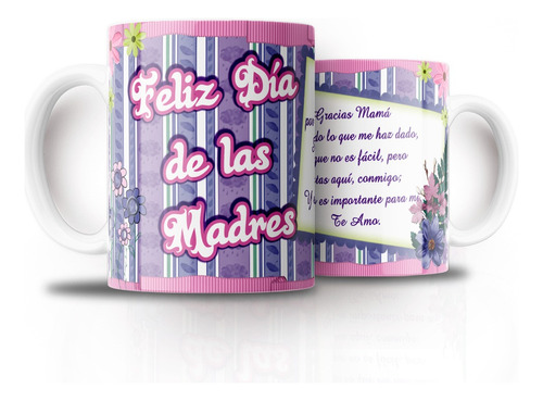 Tazón Taza Personalizada Dia De La Mamá Fondo Vol2 (diseños)