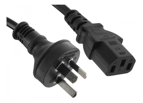 Cable Power Pc Monitores Energia Computadora Cargador