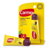 Carmex Classic Lip Balm Cherry Spf 15, Paquete De 3 Unidade