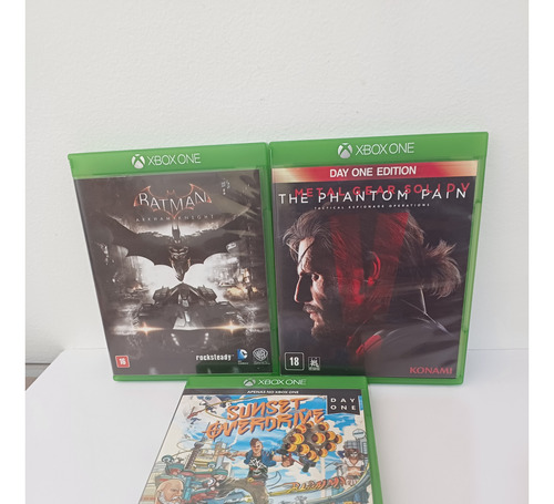 Lote 3 Jogos Xbox One Completos