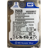 Wd Wd2500bevt-22a23t0 250gb Sata - 04684 Recuperodatos