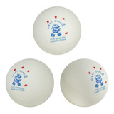 Set 3 Pelotas Ping Pon Giant Dragon 3 Estrellas Ittf Blanco