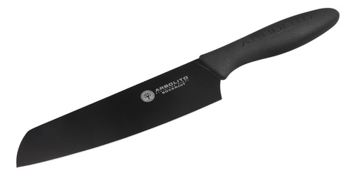 Cuchillo  Bokercut 17,5 Cm Inox Negro Antiadherente Arbolito