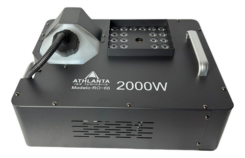 Máquina De Fumaça 2000w 24 Leds Horiz E Vertical Rgb Dmx