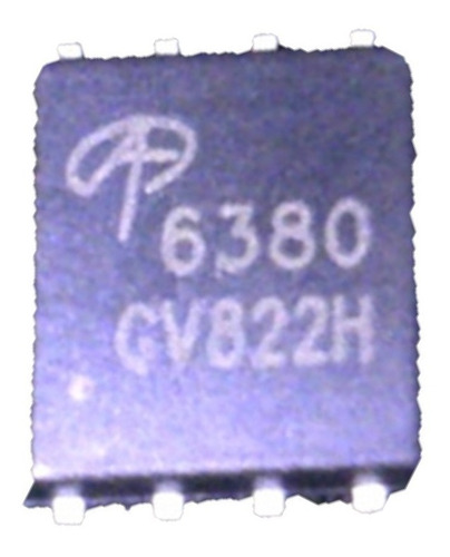 Transistor Mosfet Aon6380 Aon 6380 30v 24a
