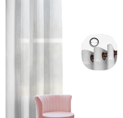 Cortina Transparente/cortinas Para Sala107*160tela012/1pcs