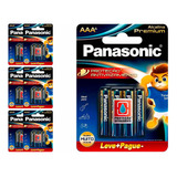 42 Pilhas Alcalinas Premium Aaa Panasonic (7 Cart)