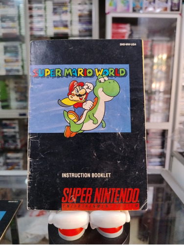 Manual Mario World - Super Nintendo 