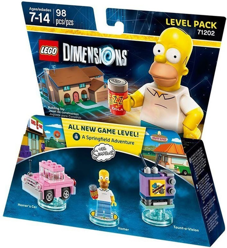 Lego Dimensions Homer Simpsons Level Pack 71202