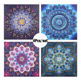 Diamond Painting 4pcs Diy 5d Broca Pintura De Diamante