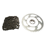 Kit Corona, Piñon Y Cadena Honda Xr 250 Tornado 48/12t 520h