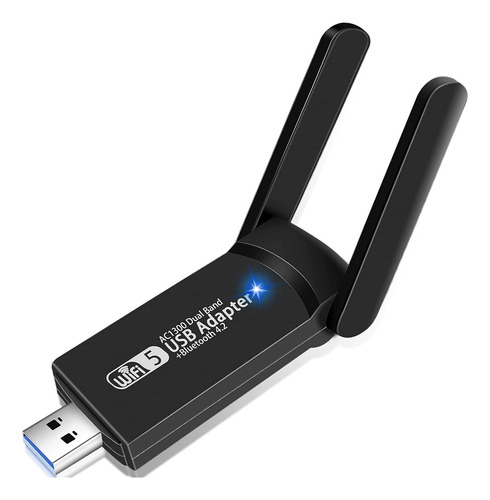 Adaptador Antena Wifi Inalámbric 1300mbps +usb3.0