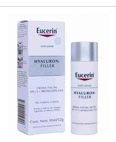 Eucerin Hyaluron-filler Antiedad De Dia 50ml Fps15