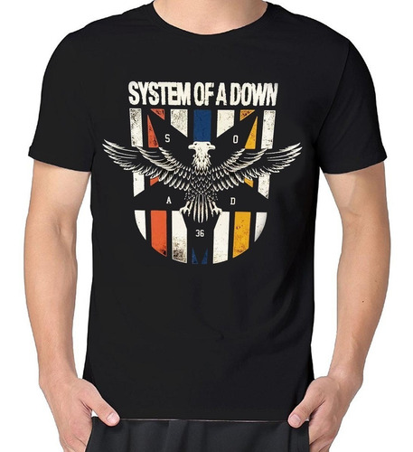 Camiseta System Of A Down Eagle - Exg