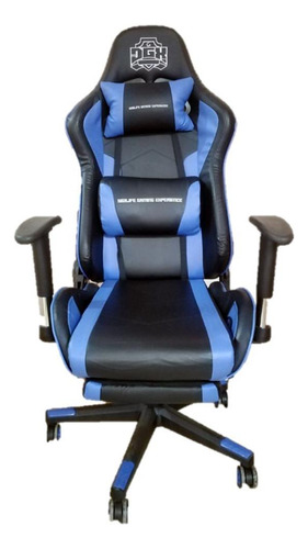 Silla De Escritorio Gamer Butaca Azul Dgx - Ps