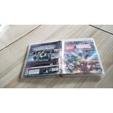  Lego Marvel Super H Do Ps3 Só A Caixa + Encarte. Sem O Jogo