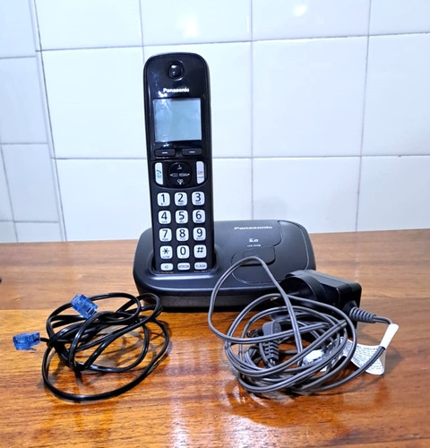  Teléfono Panasonic Kx-tgd210ag Inalámbrico Color Negro