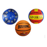 Pelota Futbol + Voley + Basquet + Envio Todo N5 Oferta