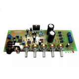 Kit Placa Circuito Amplificador 100w Com Pre-mix Equalizador