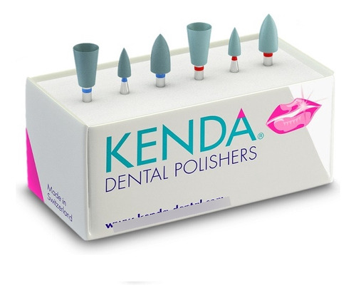 Pulidor Kenda Zircovis Diam Ca Kit X6 Odontologia Dental