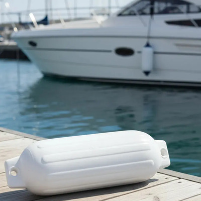 Defensa Inflable 58,5cm Blanca Para Lanchas Y Barcos Osaka | Envío gratis